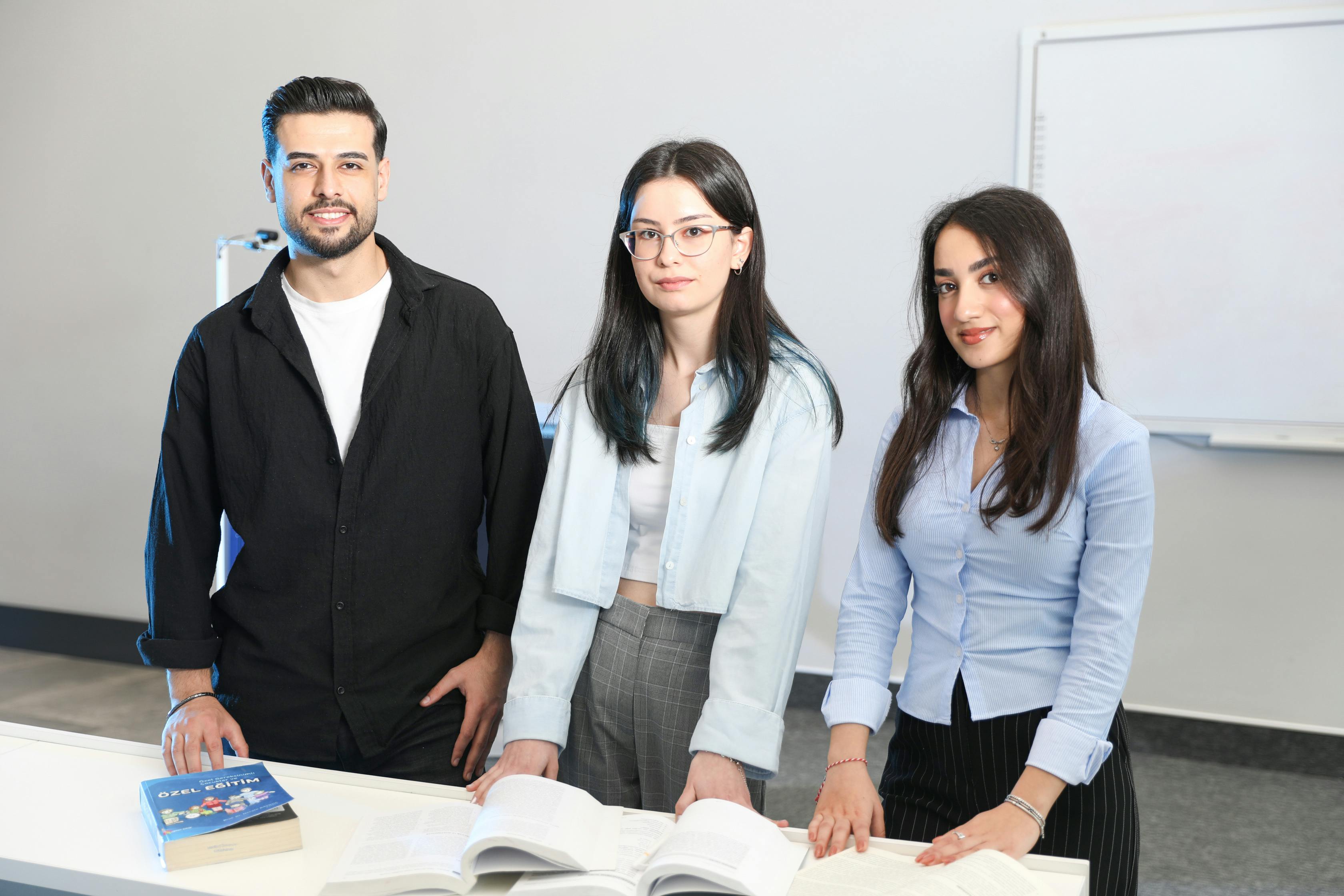 Confident student with clear career direction